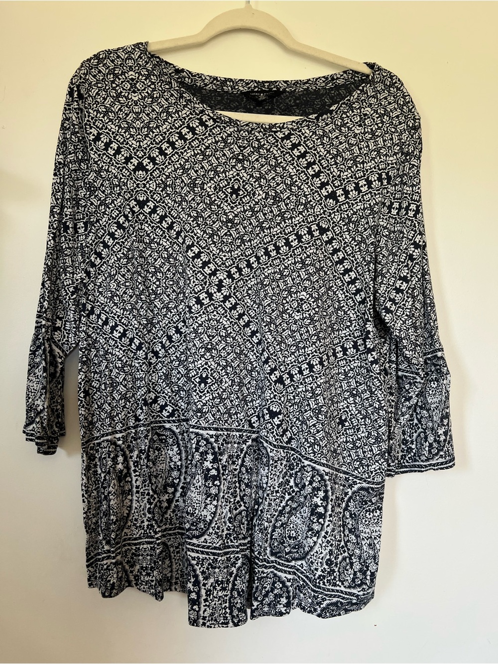 Lucky brand long sleeve top